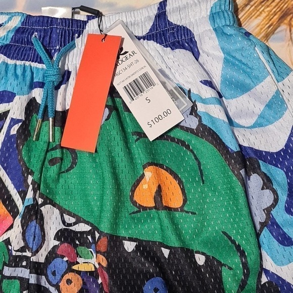 Rugrats Reptar Nickelodeon Shorts Small NWT - Picture 2 of 7